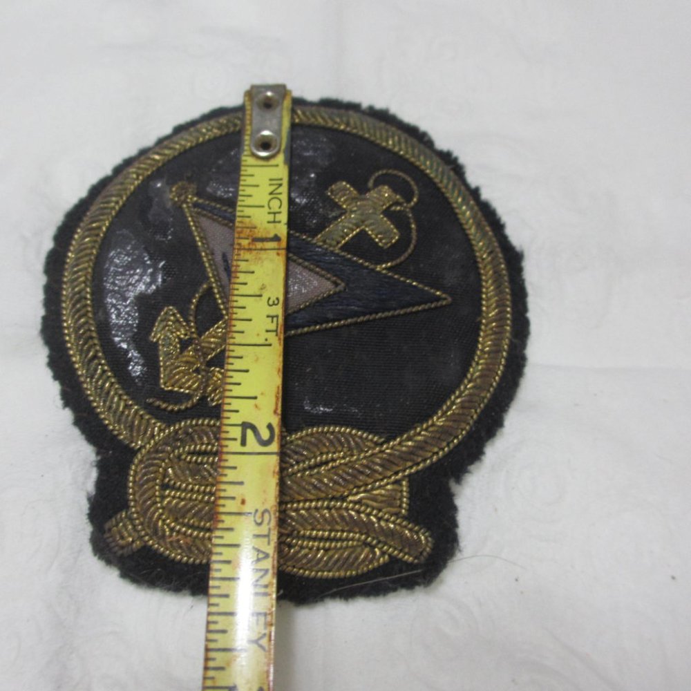 Patch Sailing Boating Anchor Flag Fabric Made But… - image 3